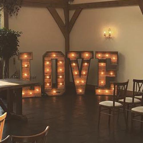 rustic love letters